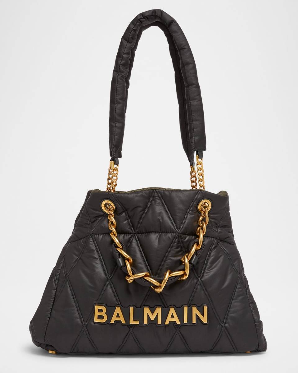 1945 Shoulder Bag in Grid Quilted Nylon